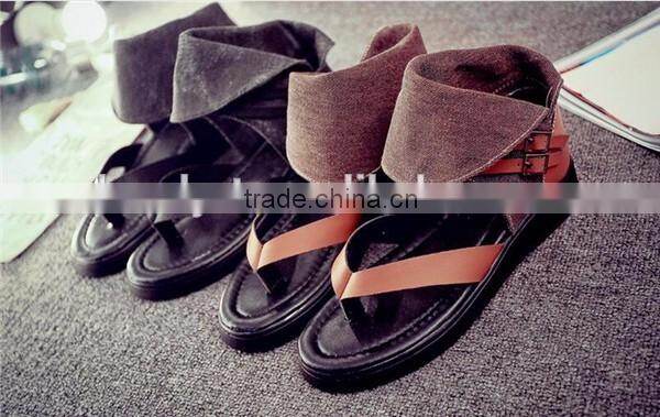 2016 new model lastest special comfortable ladies female woman roman style patchwork summer sandals shoes