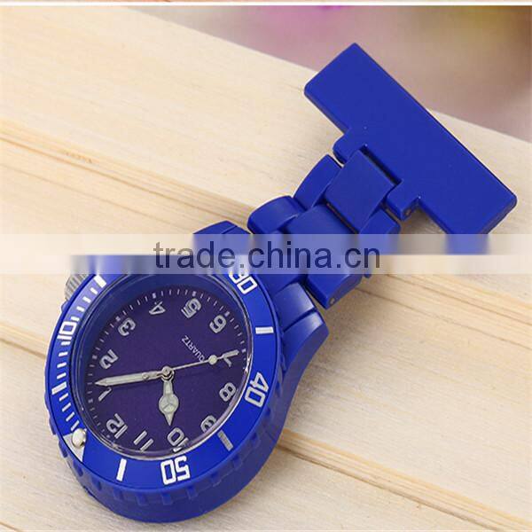 China factory silicone nurse watch