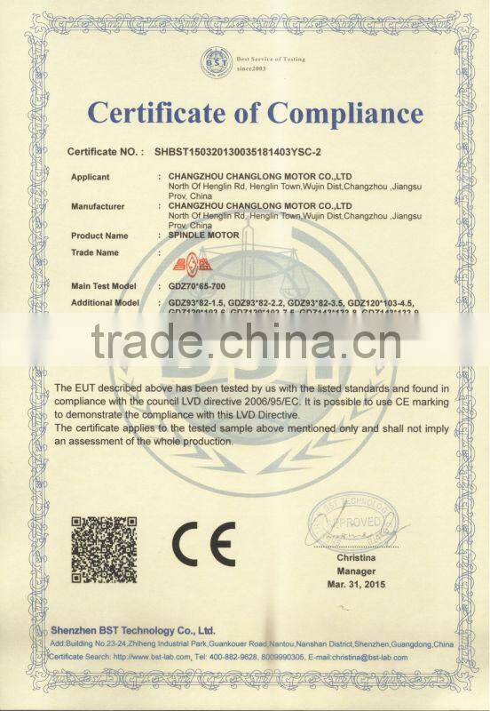 cnc precision cutting spindle ATC 2.2kw water cooled spindle automatic tool change 12000-30000rpm Dia80mm