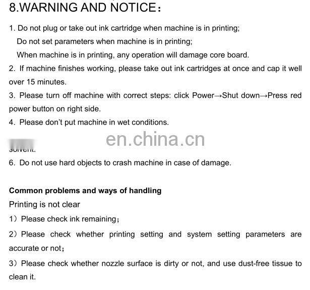 M3S English Version + Original Quick Drying Ink Cartridge Optional Ink Color Handheld Inkjet Printer