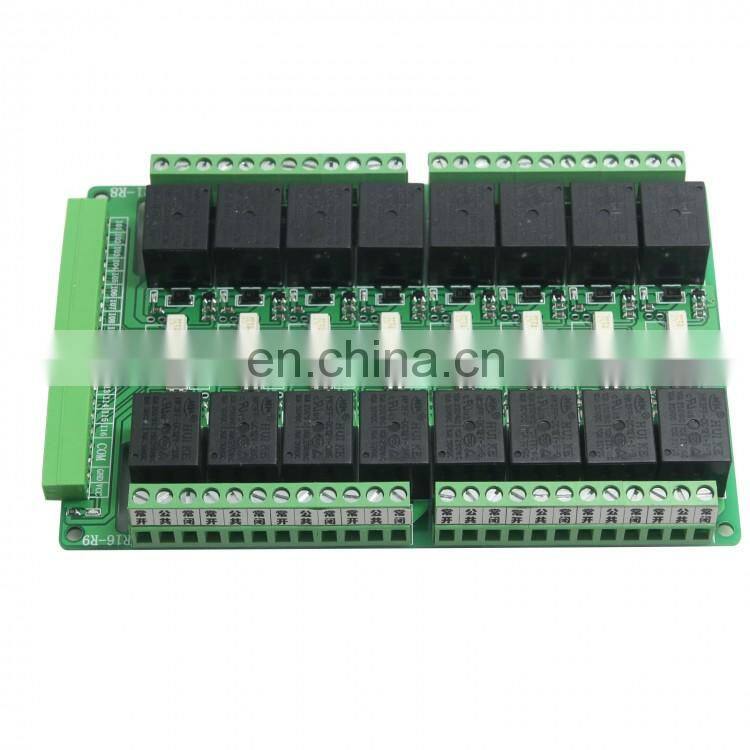 5V 12V 24V PLC Driver Control Shield Controller 16 Channel Relay Module Board