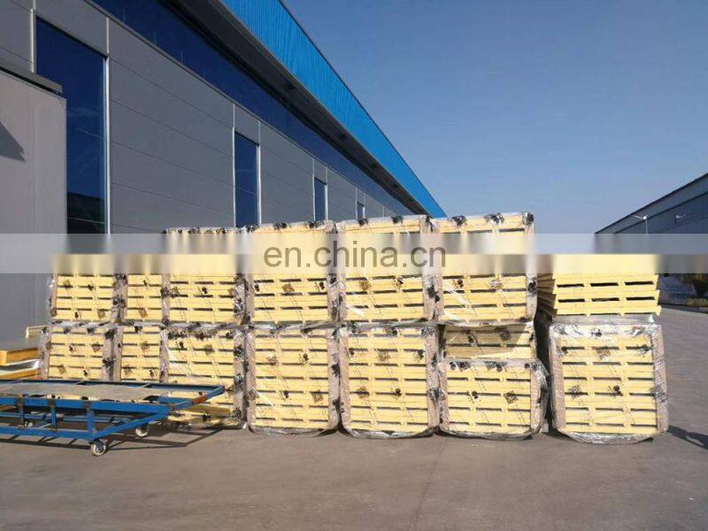 Types Thermal Insulation Color Prepainted Steel Foam Sandwich Panel