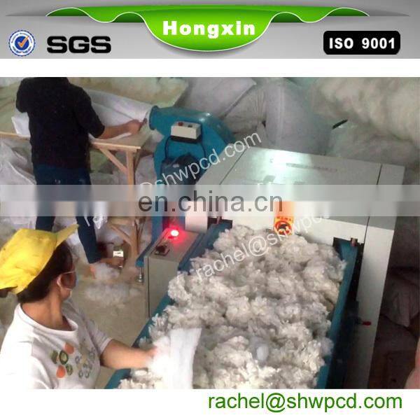 cotton opening and pillow filling machine textile fiber fabric cotton waste recycling machine