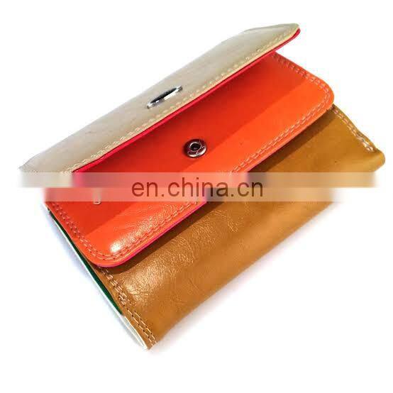 Ladies wallet latest RFID blocking leather ladies purse women wallet