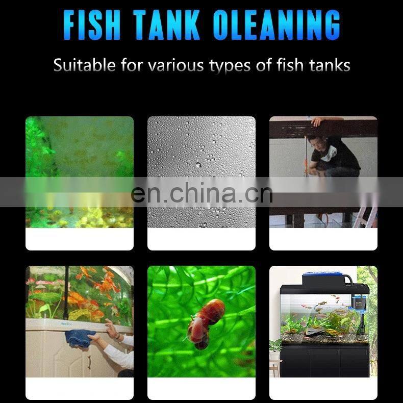 Pet Fish Aquarium Accessories Cleaning Tools Magnetic Aquarium Fish Tank Brush Clean Glass Window Algae Scraper Cleaner Scrubber