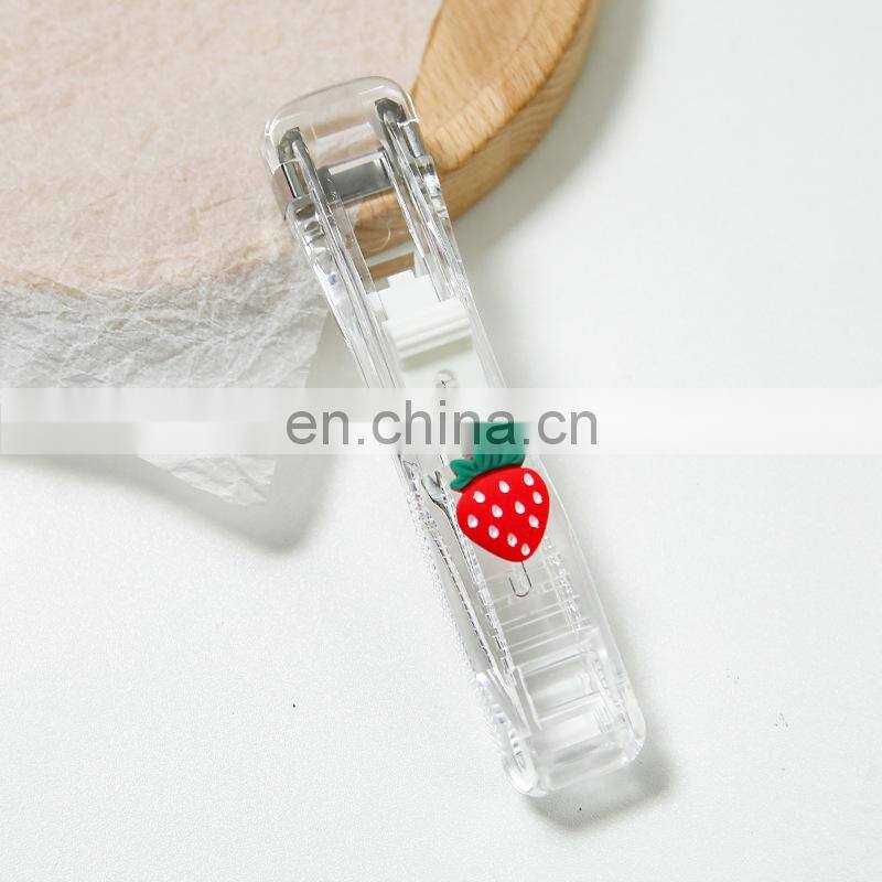 New Push Clip Stapler Staple Remover Binder Push Clamp Tape Dispenser Paper Clips Office Supplies Set Desktop Supplies