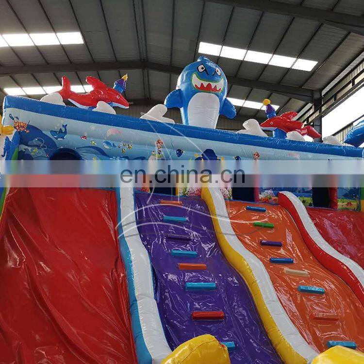 Commercial Kids Inflatable Castle Jumping Castle Slide Inflatable Playground