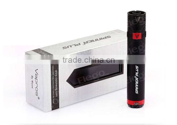 e Vape 1500mAh EGO & 510 Vision Vapros Spinner Plus Battery, Hot selling Vision Spinner