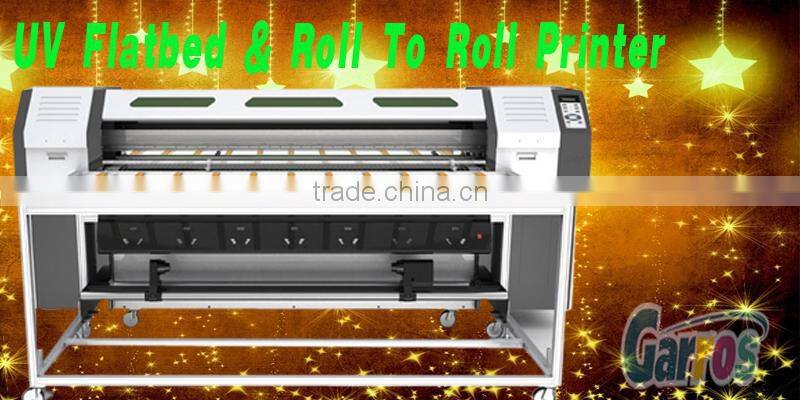 UV inkjet printer-UV1852 2880dpi*1440dpi*720dpi*360dpi CMYK+White
