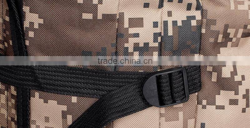 Army adjustable tactical outdoor camping hiking canvas backpacks traveling spotrs military backpack