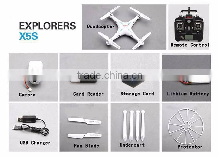 2015 Newest X5SC Plastic Material and Battery Power RC helicopter Drone