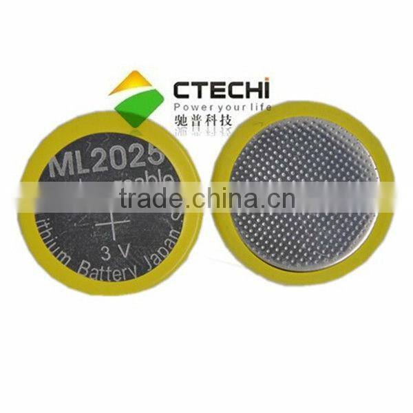 ML2025 rechargeable battery