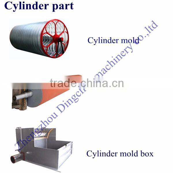 Zhengzhou Dingchen 2880mm Excellent Quality Toilet Tissue Paper Production Line/Waste Paper Recycling Machine