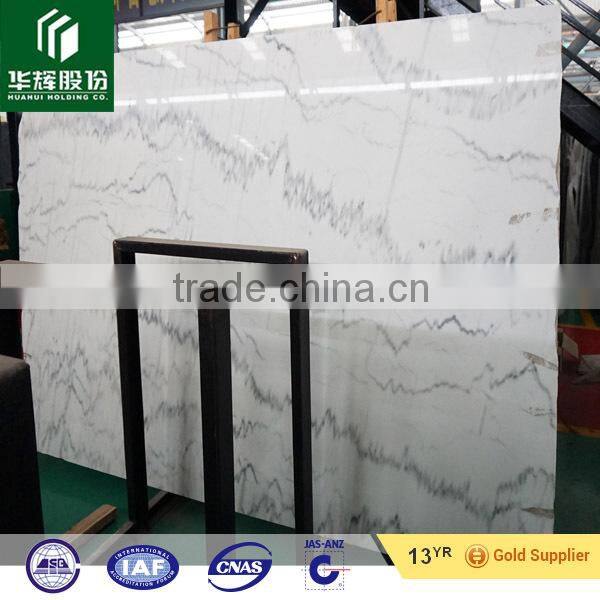 Guangxi white chinese natural marble big slab cut to size marble
