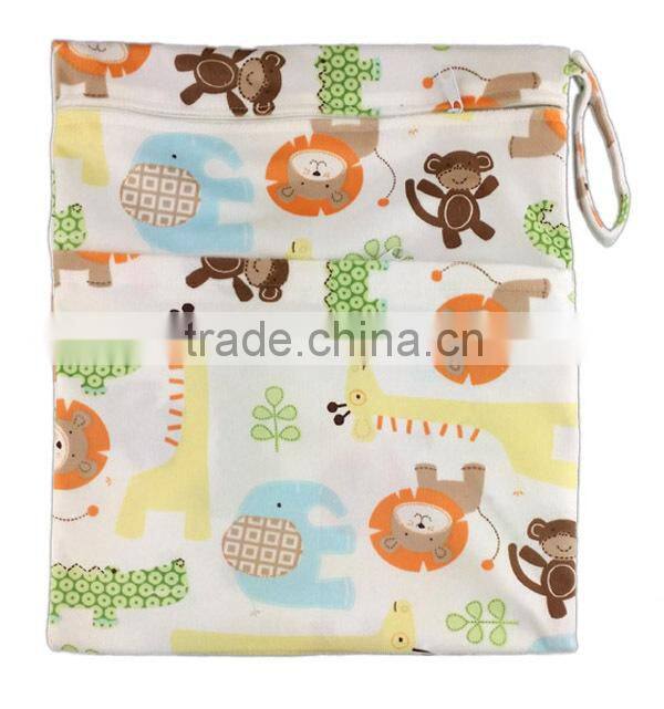 Fast Shipping Reusable Cloth Diaper Wet Bags with Waterproof TPU