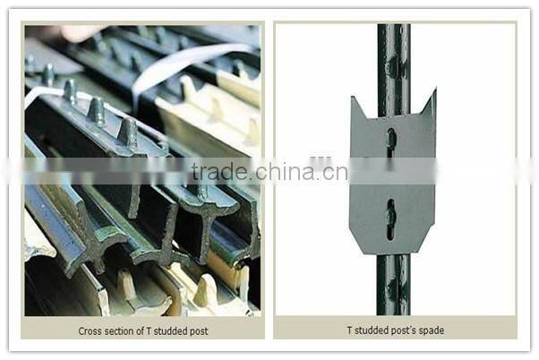 heavy duty 1.33lb/f wholesale cheap t fence studded post on sale