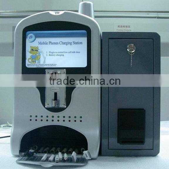 Banknote Advertising Cellphone Charging Machine