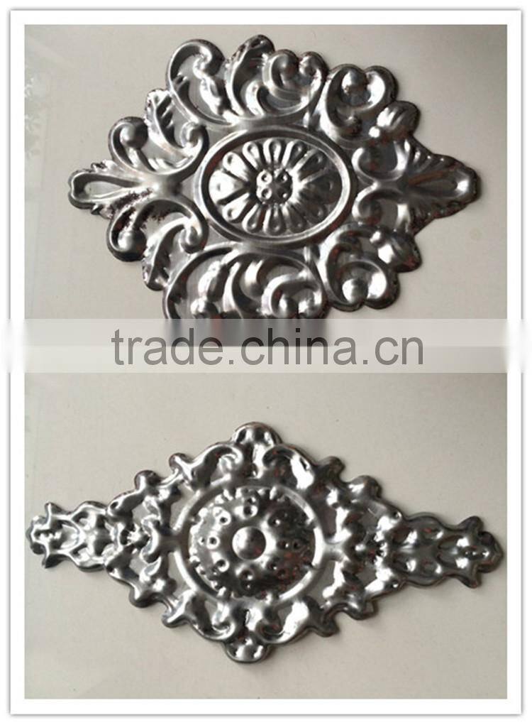 wrought iron stamping products ,cast metal part,cast iron door parts