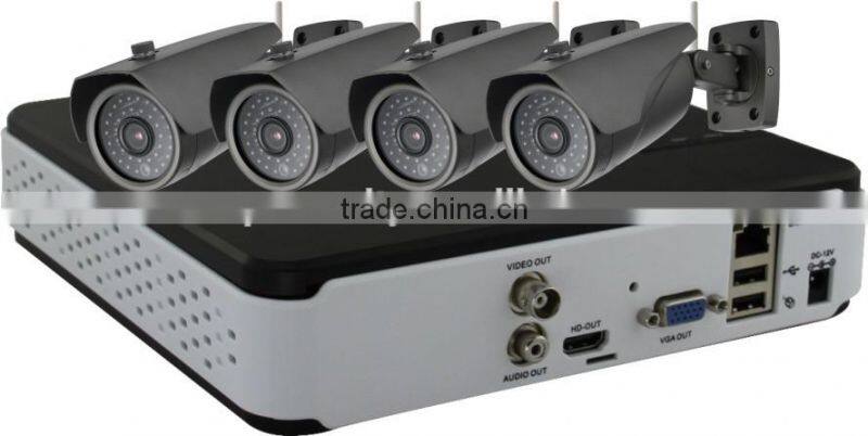 4CH Support WiFi function High Definition Network Kit