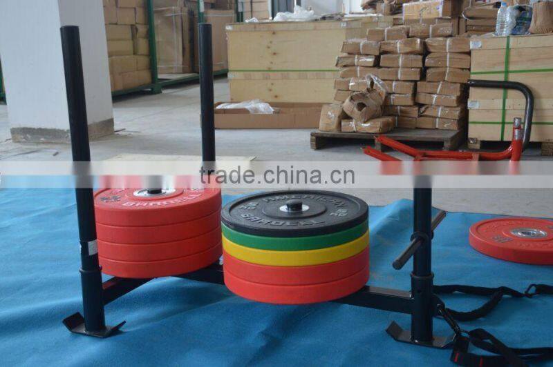Fitness weight Crossfit gym rubber bumper plate