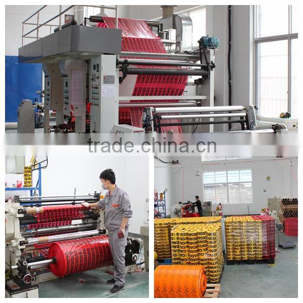 Warning tape SGS and TUV Warning tape