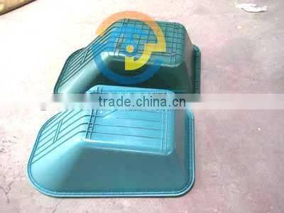plastic tray for wheel barrow, plastic wheelbarrow bucket, hammered metal tray
