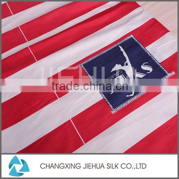 Online shop china red stripe polar fleece fabric wholesale
