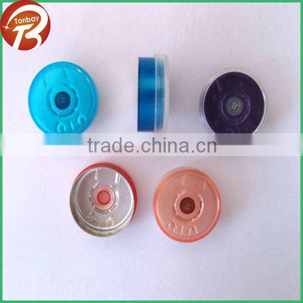 Aluminum-plastic cap for glass vial