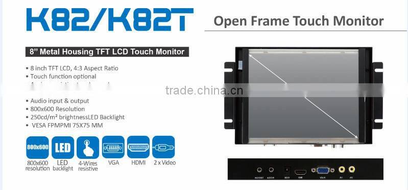 8 inch bluetooth touch screen monitor pc