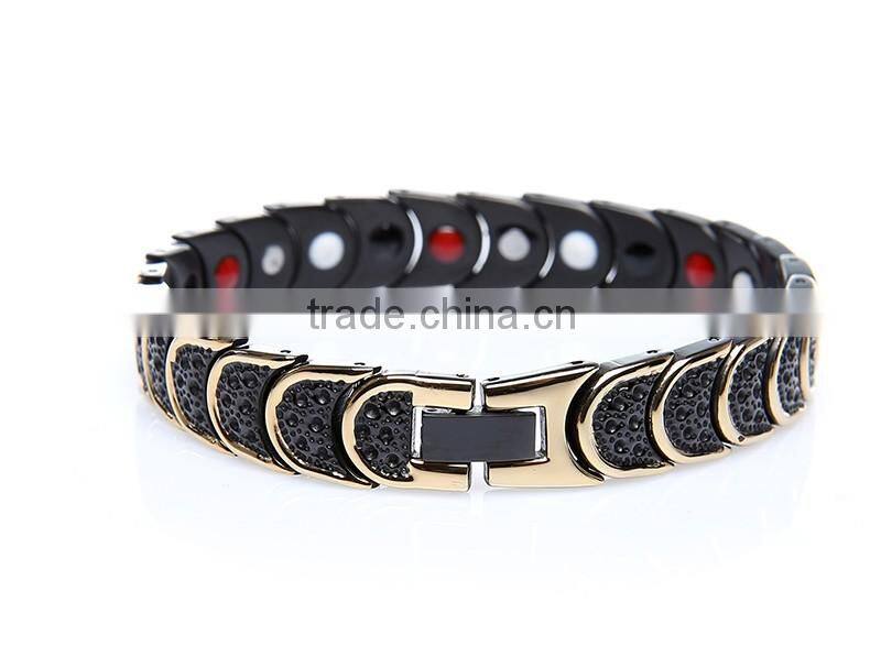 Wholesale 316 l stainless steel Fitness Sports Bracelets For Men