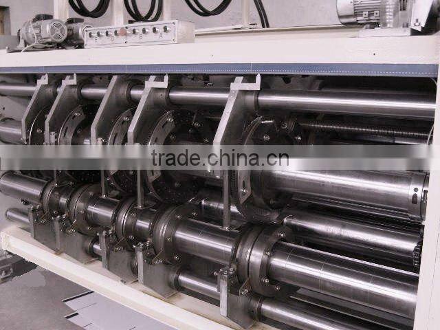 High speed automatic paper box printing slotting equipment machine