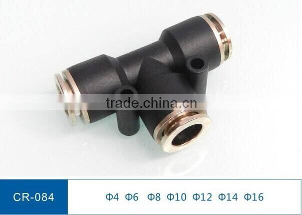 quick connect pipe fittings pneumatic push in fitting