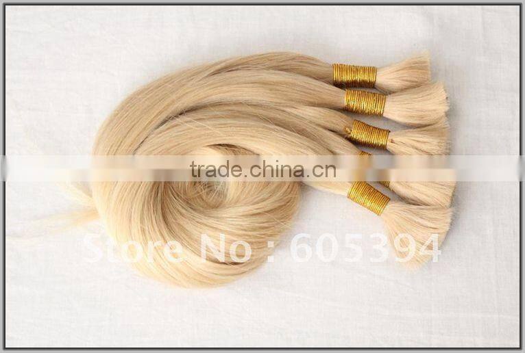 Wholesale top quality double drawn hair extensions 100% virgin human hair brazilian hair bulk