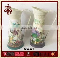 Vintage Household French Clocks Metal Bird House Style Quartz Analog Wall Clock