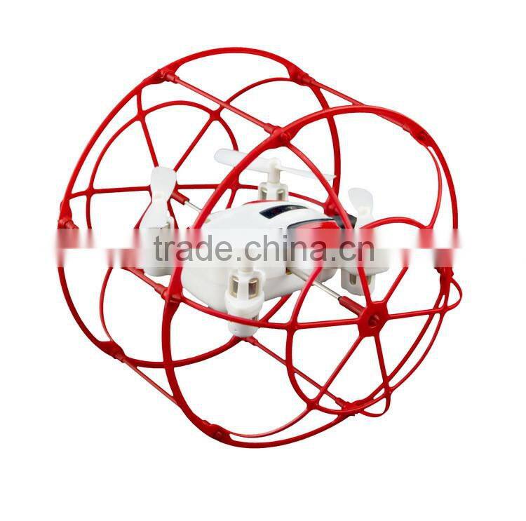 New Product 2.4G 4CH RC Wall Climbing UFO With Light Mini Quadcopter Mini Drone Fly ball