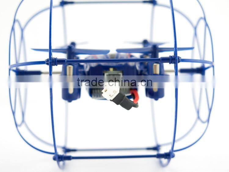 New Product 2.4G 4CH RC Wall Climbing UFO With Light Mini Quadcopter Mini Drone Fly ball