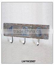 Rustic Antique Cast Iron Decorative Wall Hooks