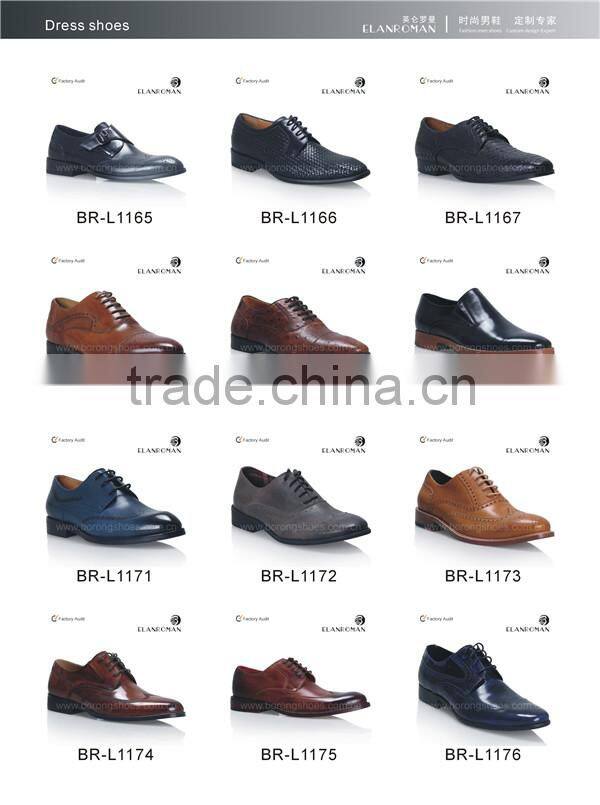 Classic dress men shoe italy style leather shoes for men dress buckle leather shoes