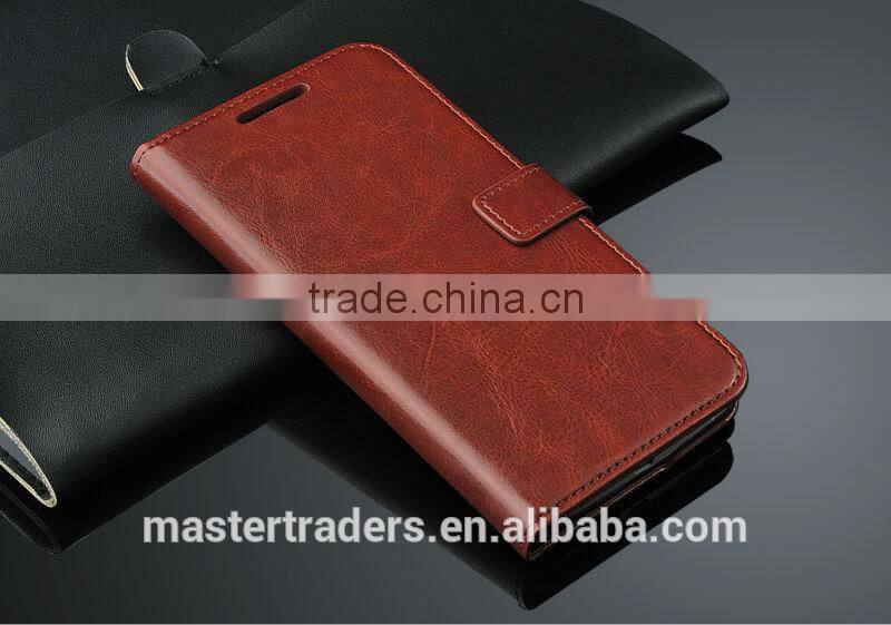 Original Fashion 64 Grain Stand Holder Wallet Flip PU Leather Case For Motorola Google 6 MT-3101
