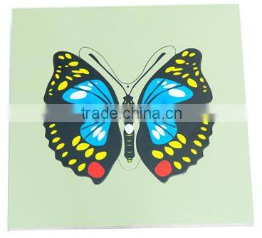 Educational Montessori Toddler Toys Butterfly Puzzle Wooden Game Toy Educational Toys Puzzle