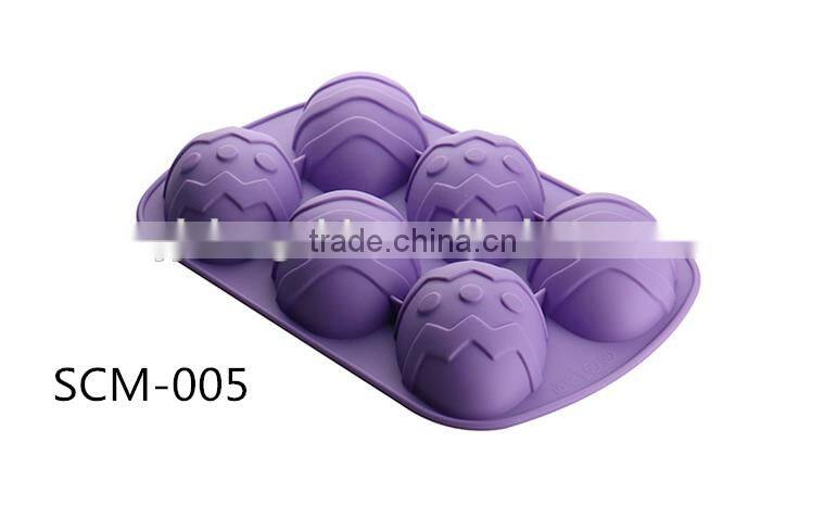 2016 Hot sale food grade FDA and LFGB 11 hole muffin cups silicone cake mold