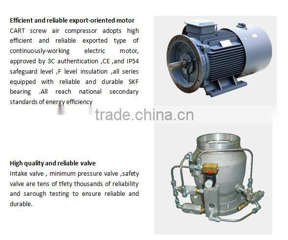 LSD-760 Excellent running and transmission system screw air compressor