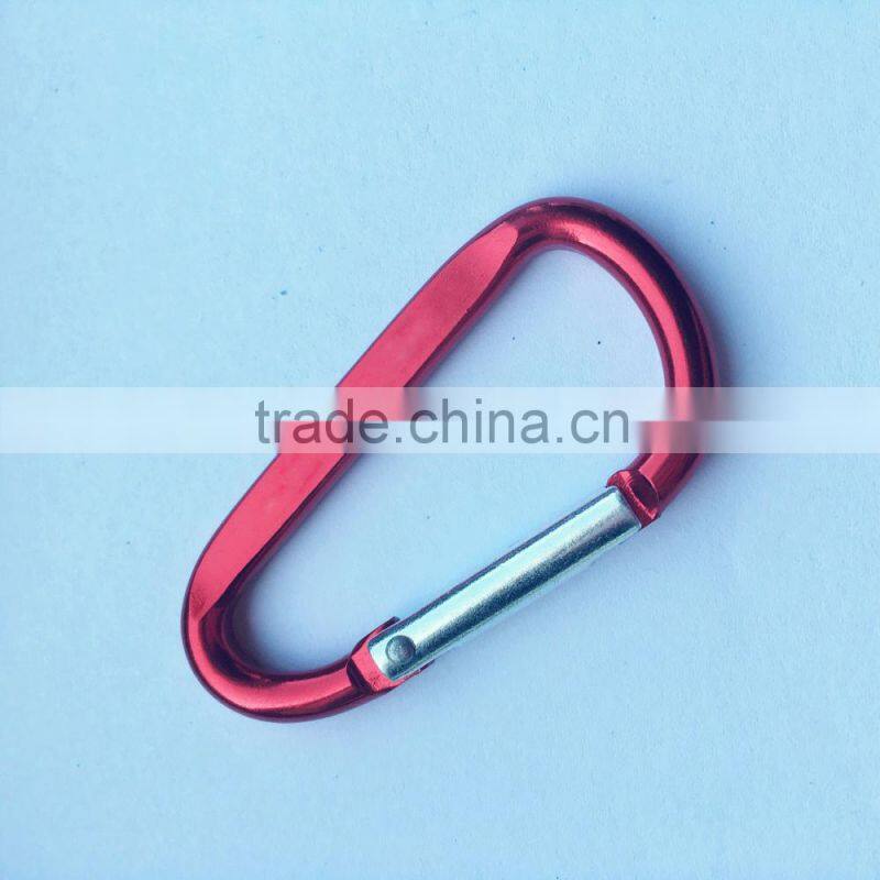 2016 HIGH QUALITY ALUMINUM CARBINER AND D TYPE SNAP HOOK WITH PIN