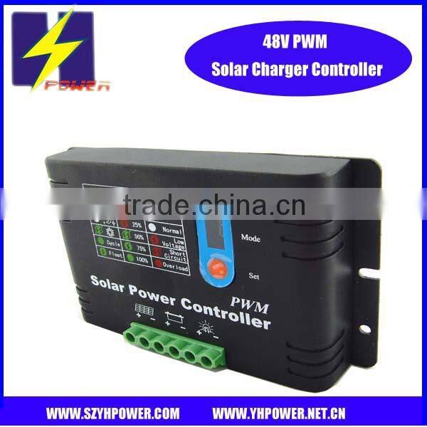 Factory 10A PWM solar controller 48v