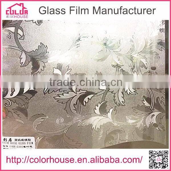 NEW ARRIVAL 3D pattern window film wholesale self adhesive vinyl film