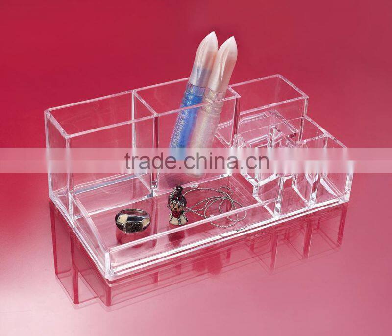 Factory Manufacturing acrylic makeup organizer