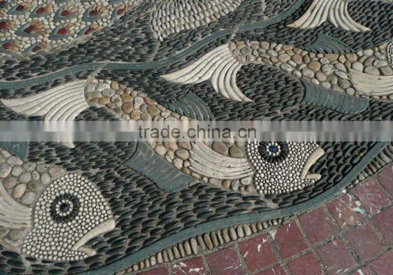 Latest Products Wholesale Granite Black Cobble&Pebble Stone