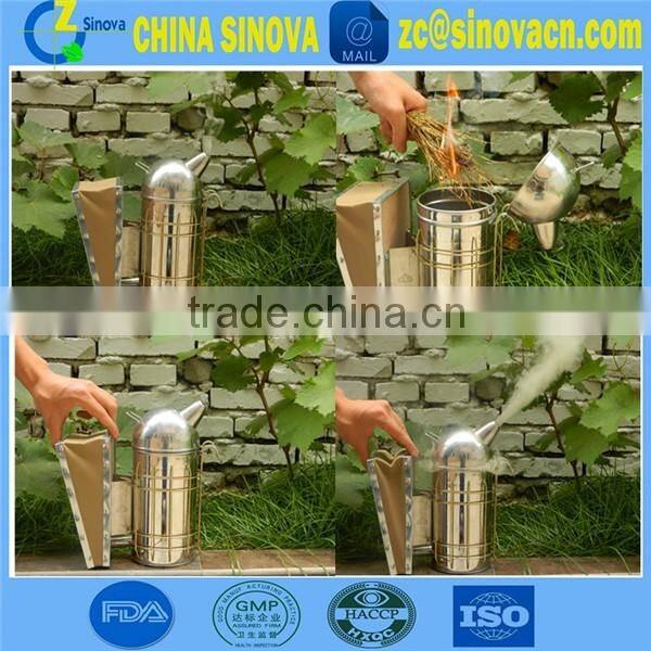 stainless steel bee smoker for beekeeping