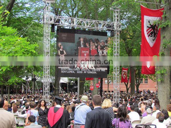 Outdoor aluminum LED screen support structure