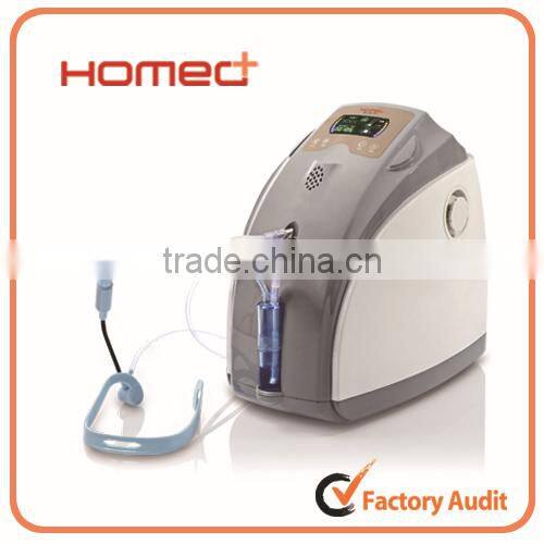 Low weight CE approved mobile oxygen concentrator